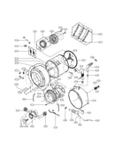 Drum and tub assembly parts