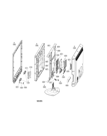 Exploded view parts