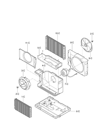 Air handling and cycle parts