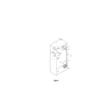 Kenmore 79572034111 valve and water tube parts diagram
