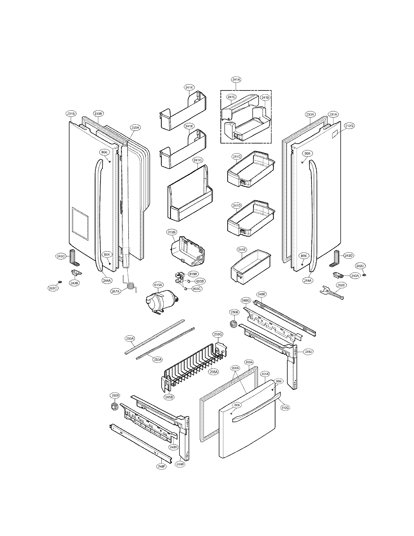 Door parts