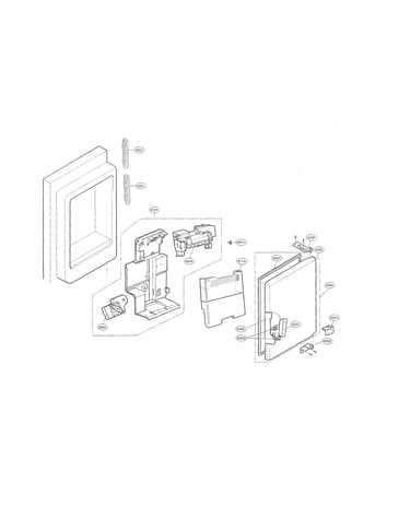 Ice maker and ice bank parts