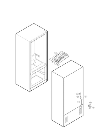 Water and icemaker parts