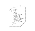 Kenmore 72189942490 latch board parts diagram