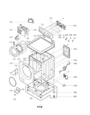 Cabinet and control panel assembly parts