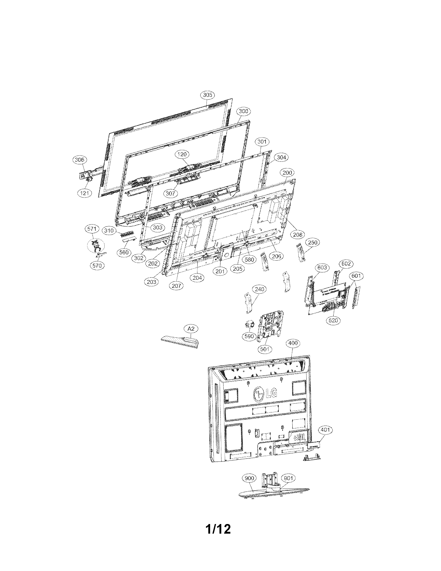 EXPLODED VIEW PARTS