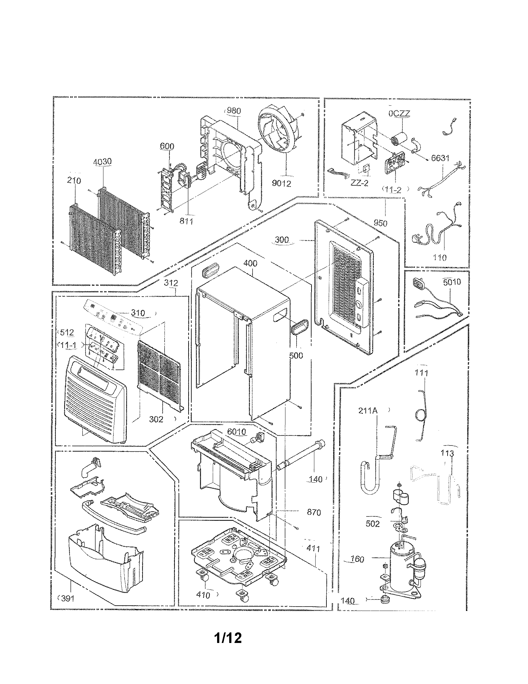 EXPLODED VIEW PARTS
