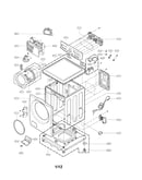 Cabinet and control panel parts