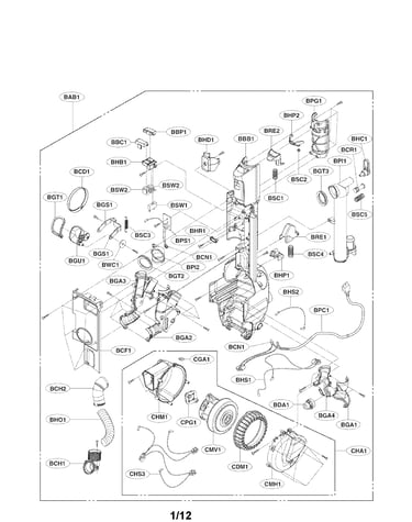 Base assembly parts