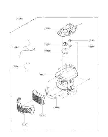 Cover assembly parts