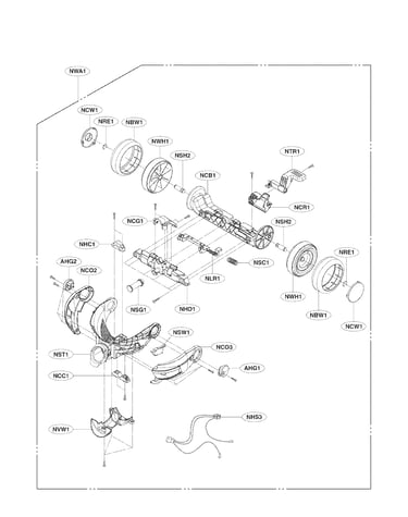 Head wheel parts