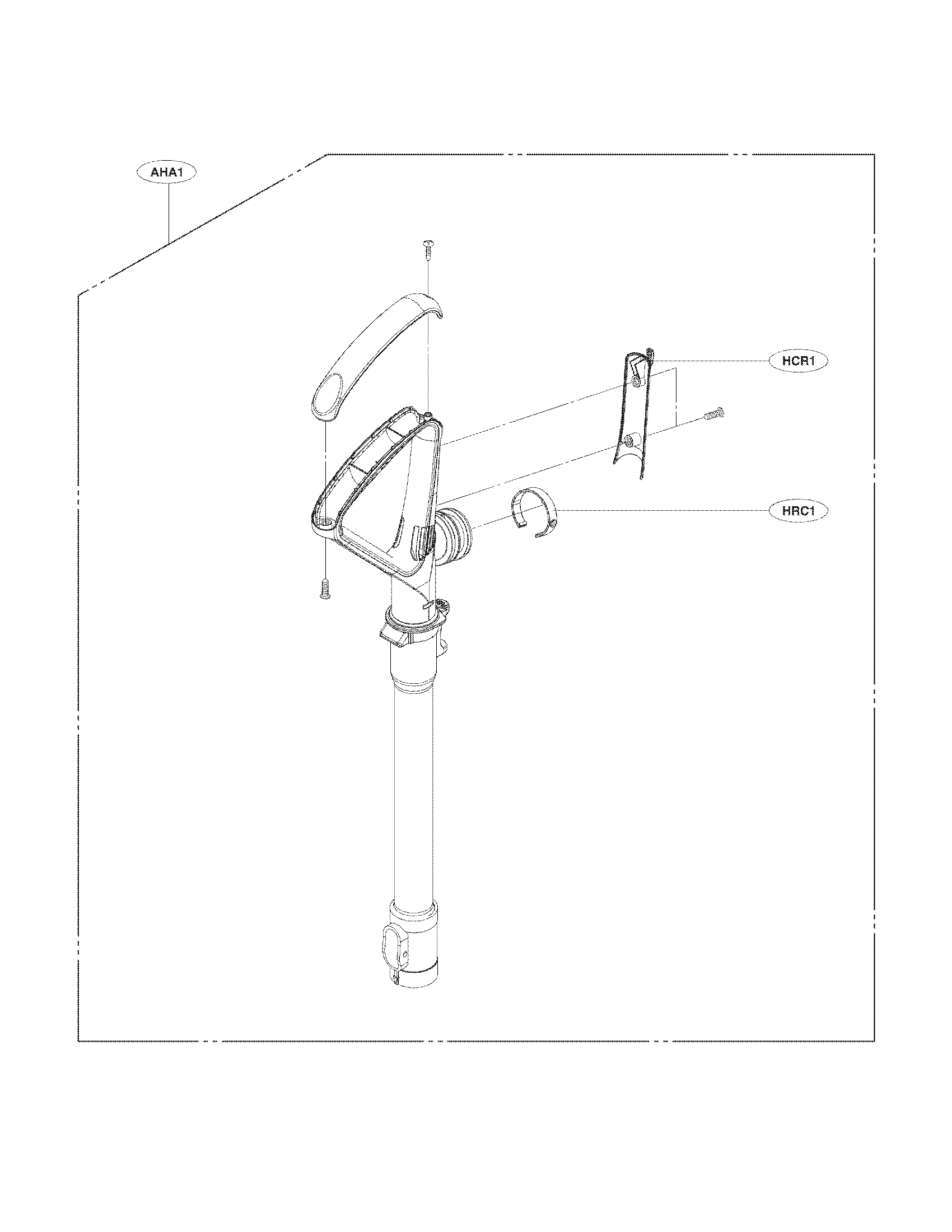 Wand handle parts