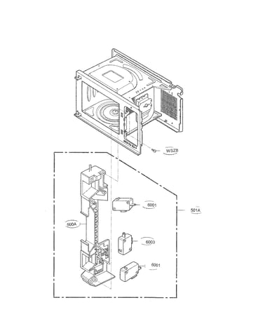 Latch board parts