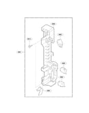 Latch board parts