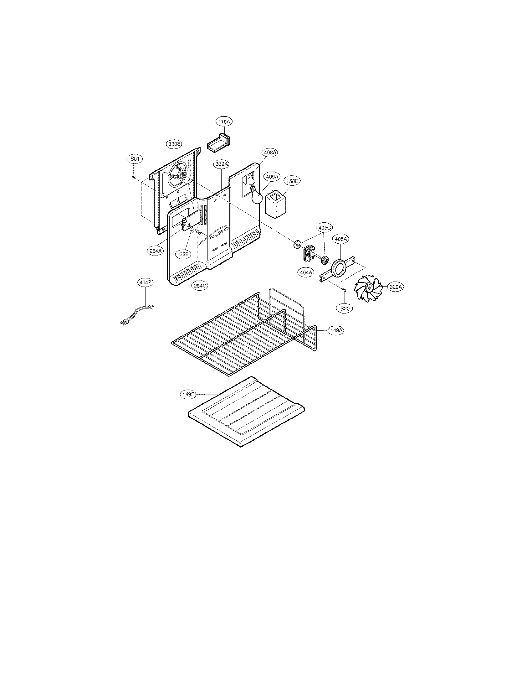 Freezer parts
