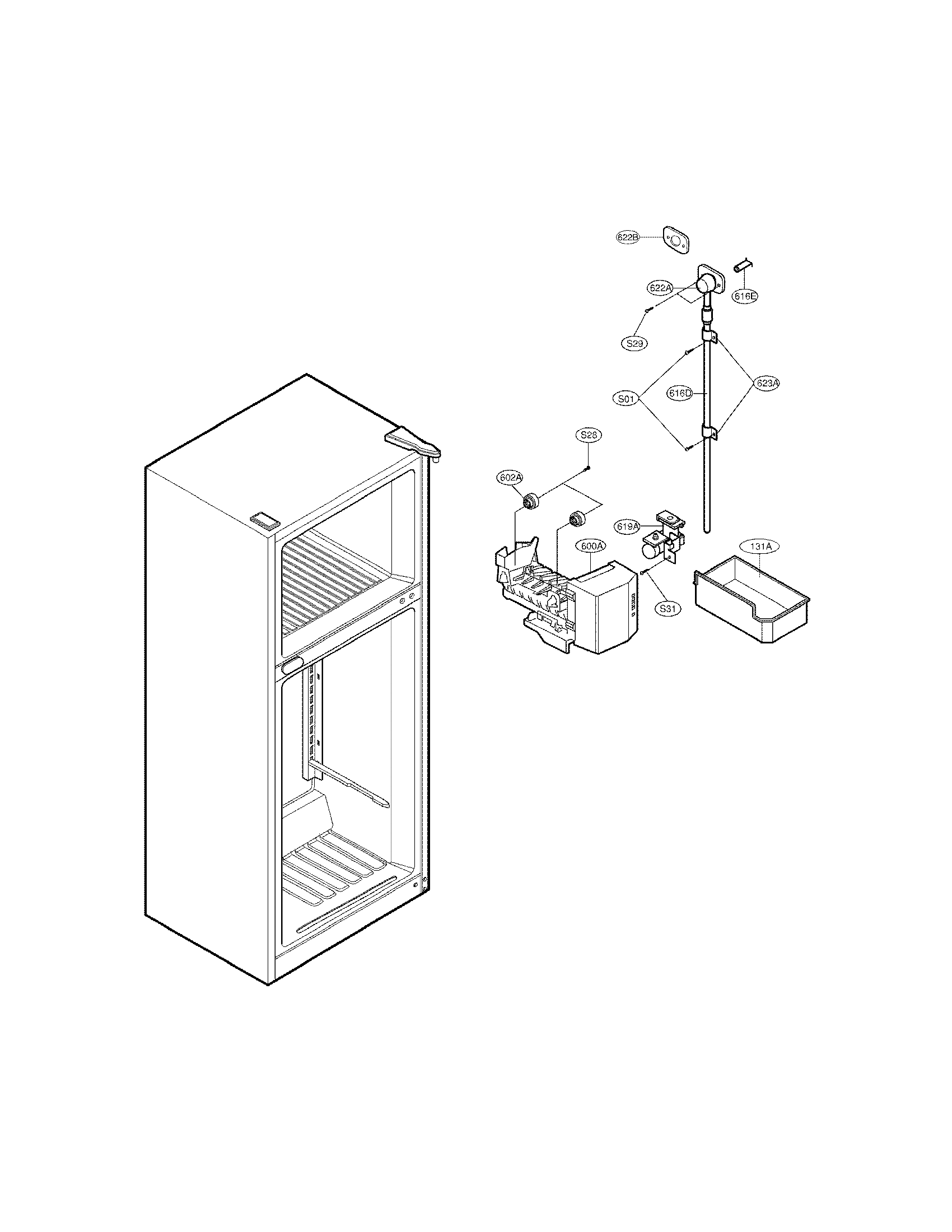 Ice maker parts