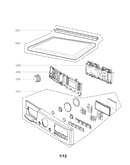 Control panel and plate assembly parts