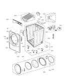 Cabinet and door assembly parts