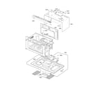 LG LMVH1711ST/00 oven cavity parts diagram