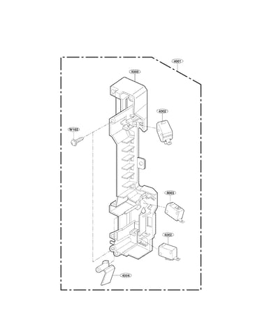 Latch board parts