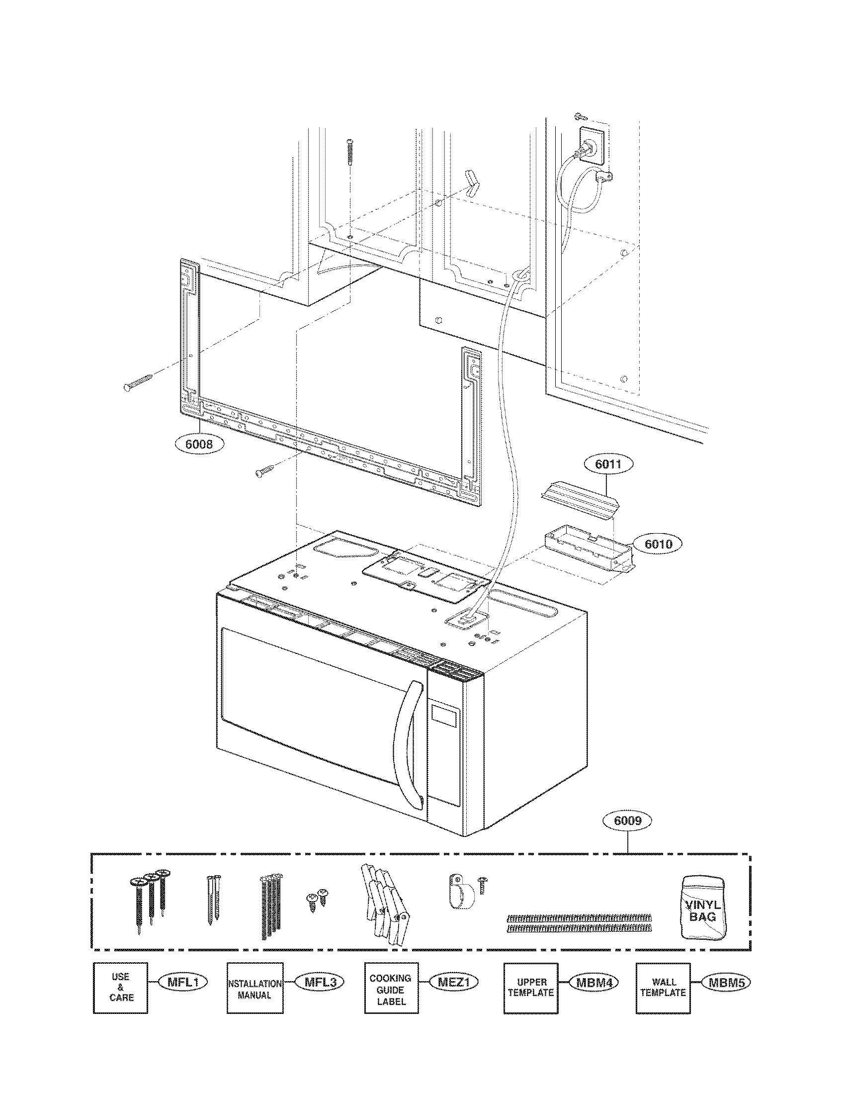 Installation parts