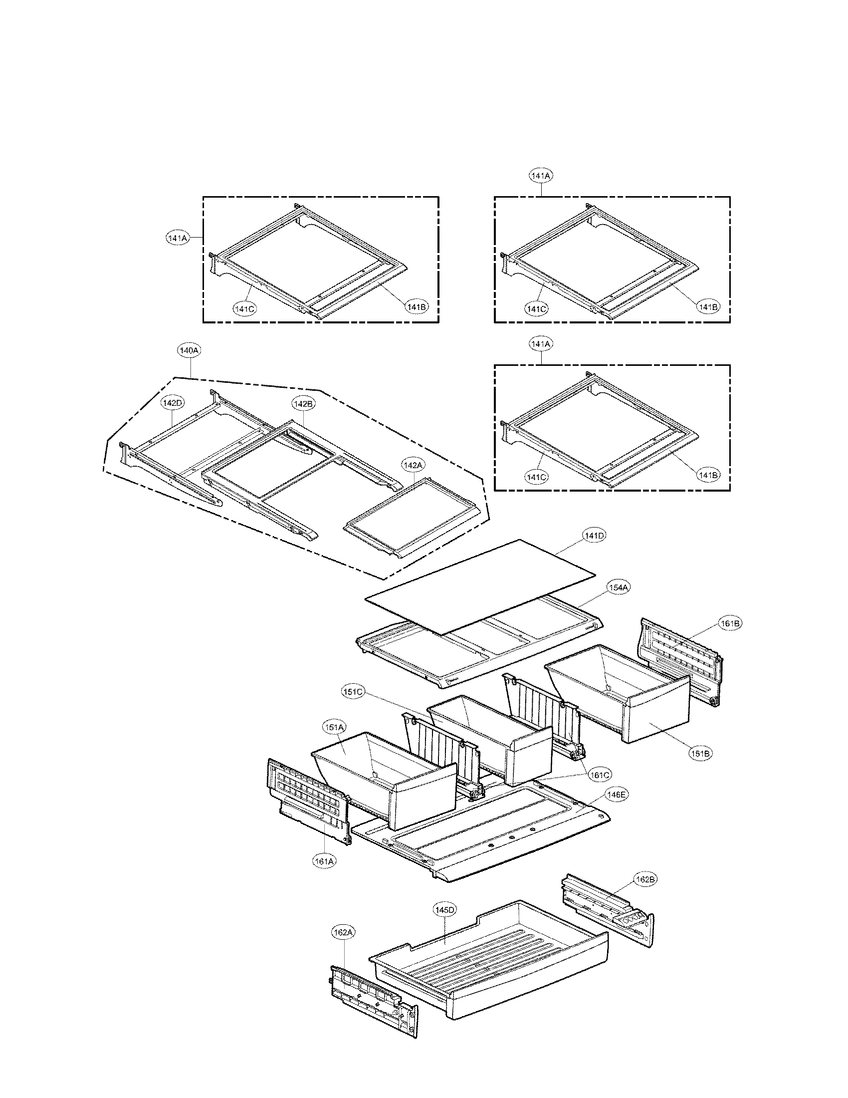Refrigerator parts