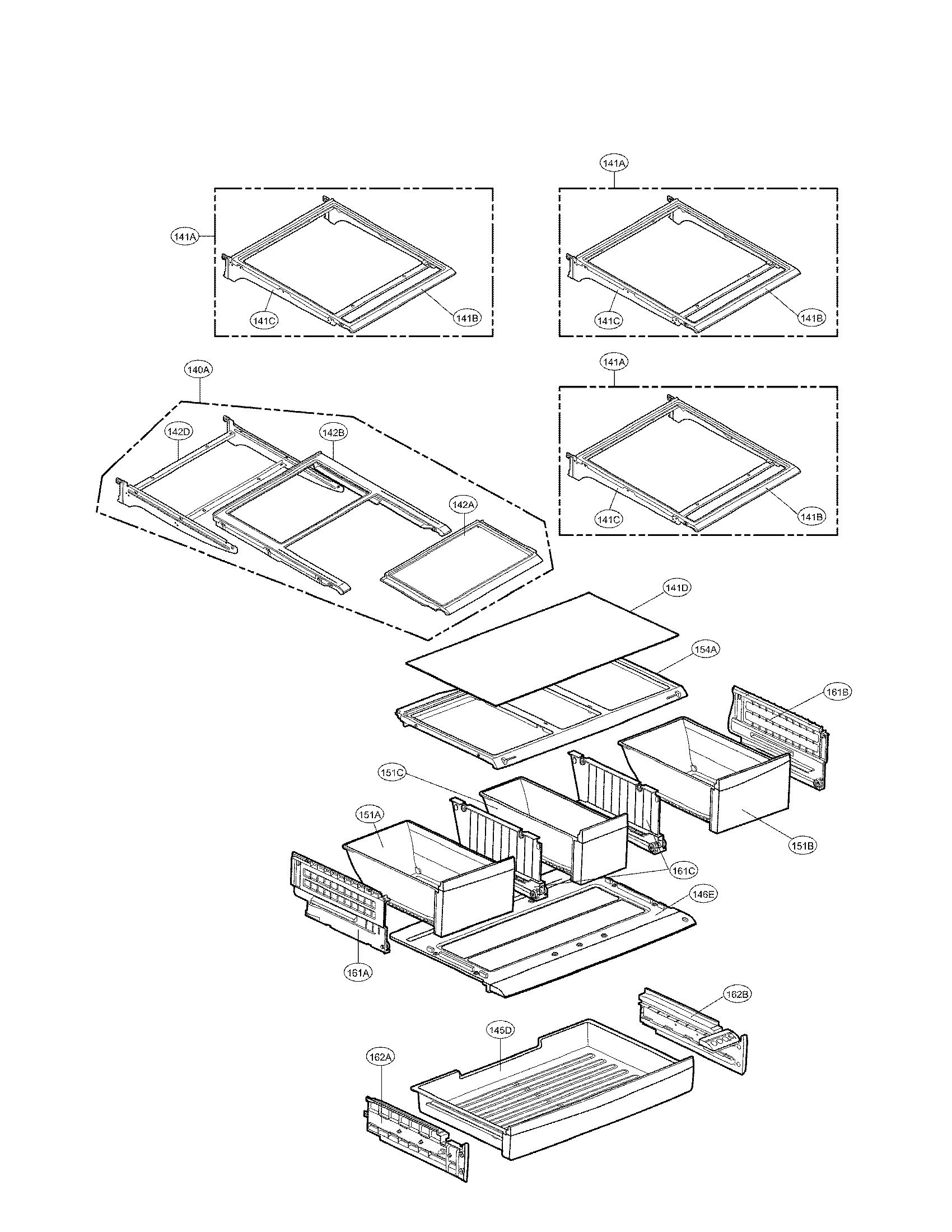 Refrigerator parts