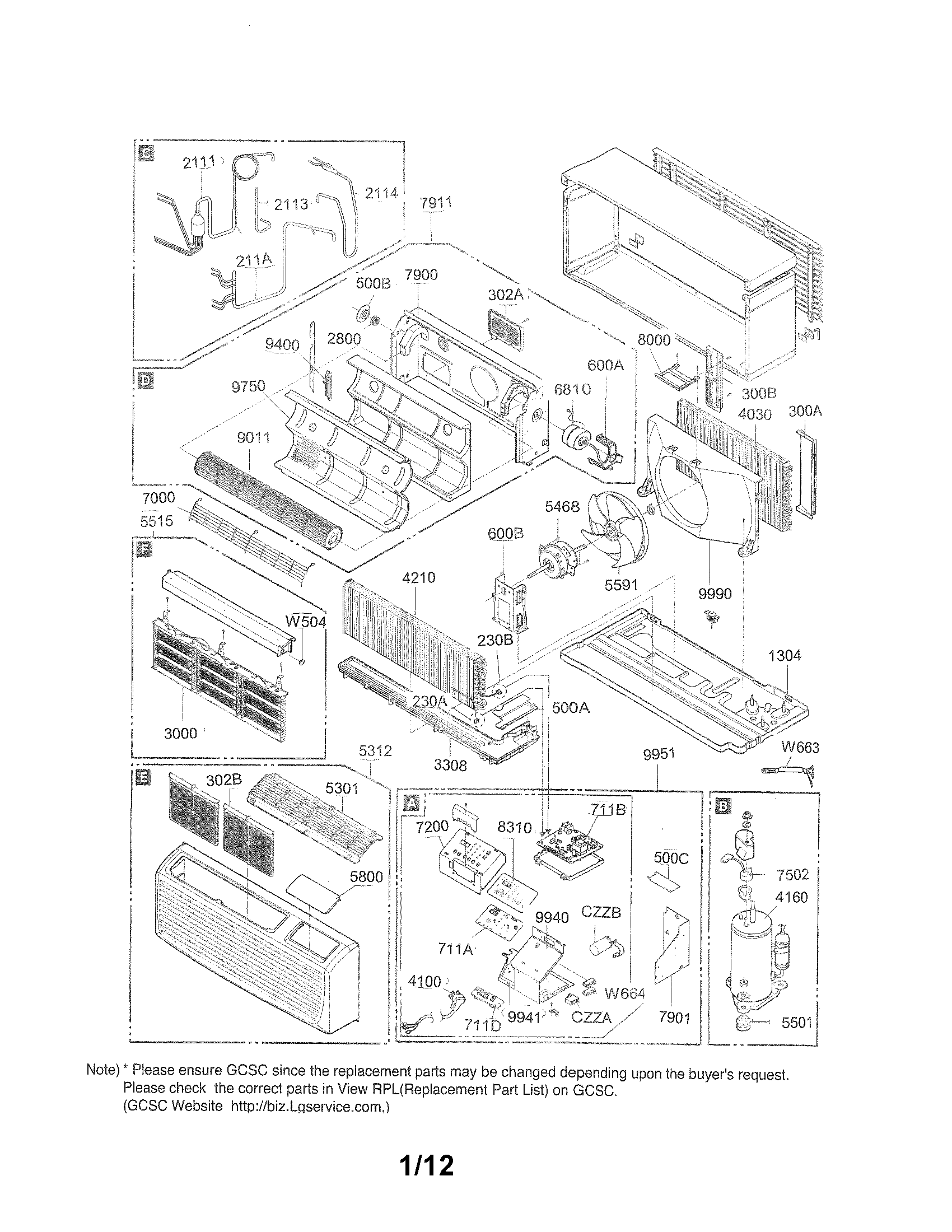 EXPLODED VIEW PARTS