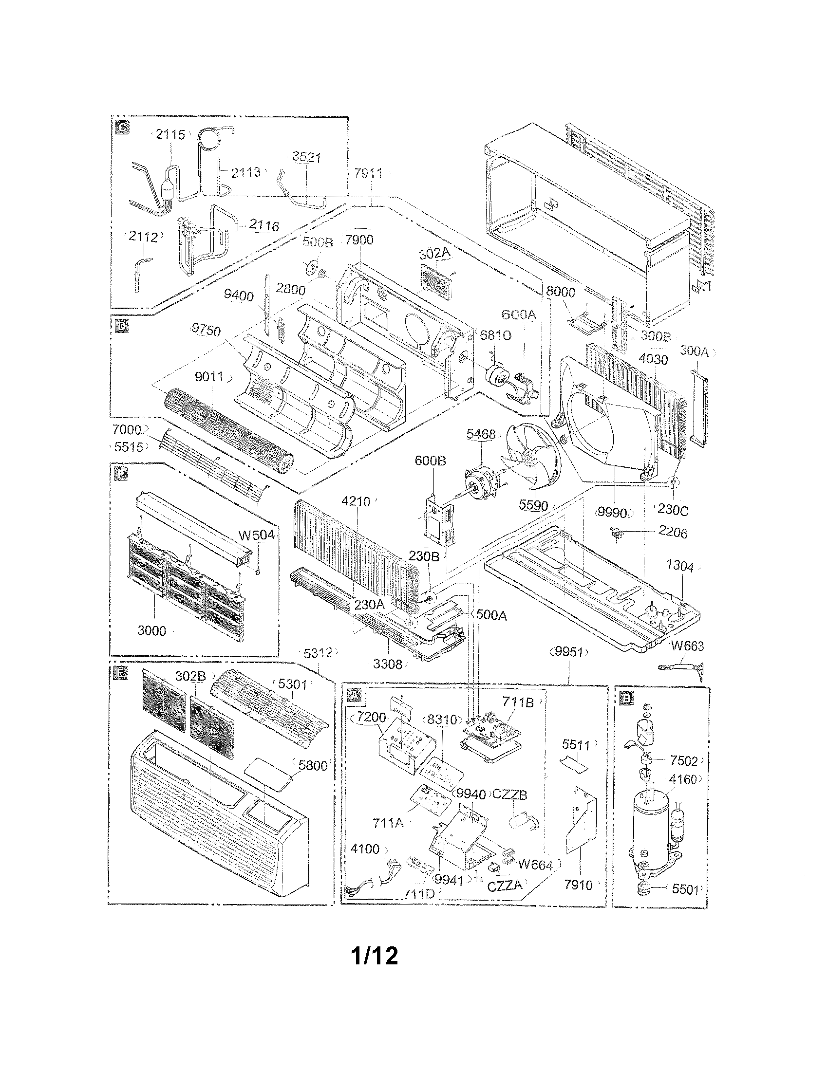 EXPLODED VIEW PARTS