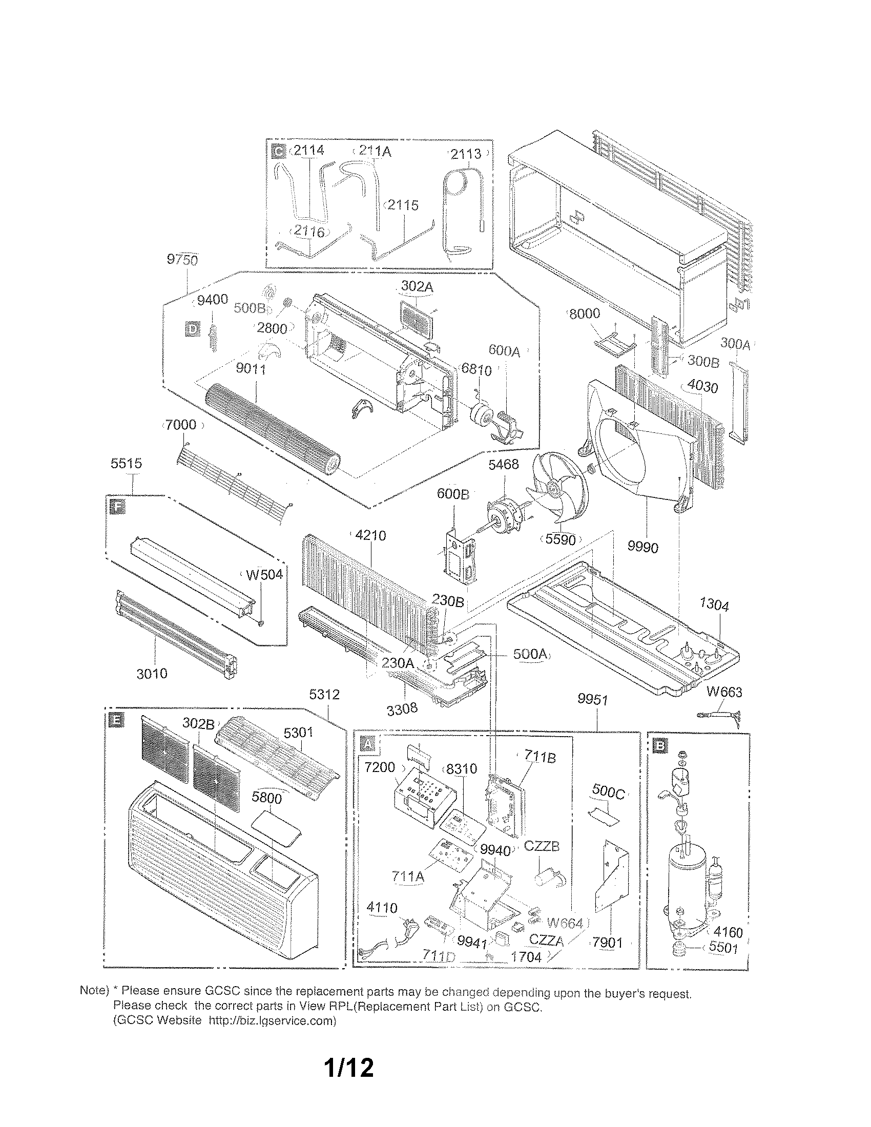 EXPLODED VIEW PARTS