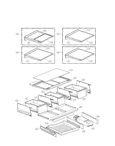 Refrigerator parts