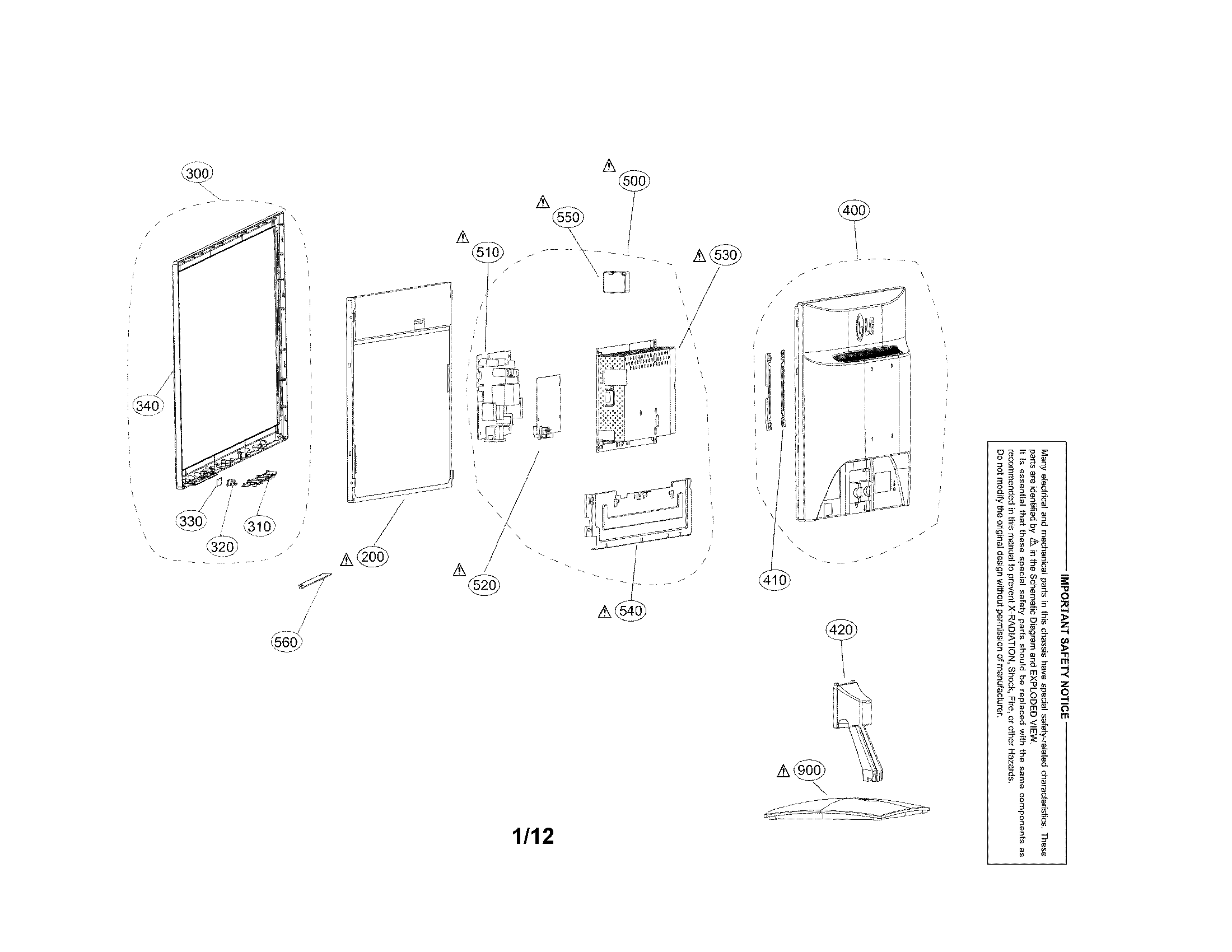 EXPLODED VIEW PARTS