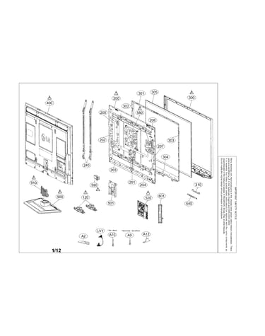 Exploded view parts