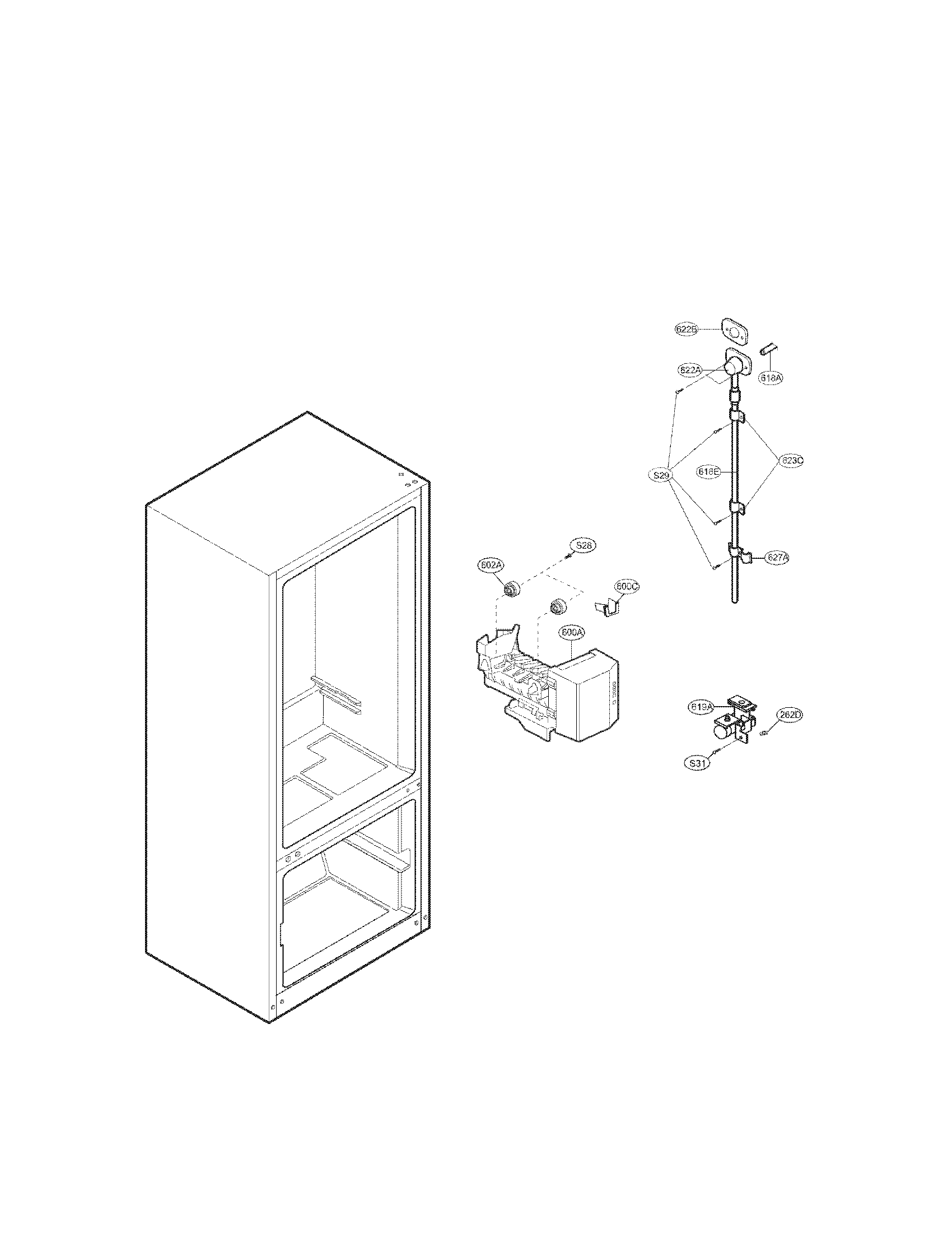 Ice maker parts