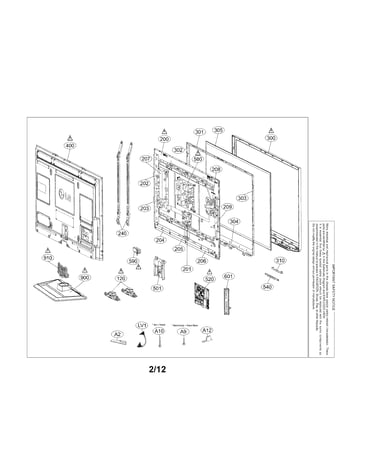 Exploded view parts
