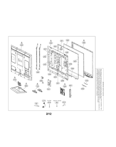 Exploded view parts