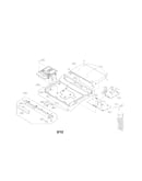Cabinet and main frame parts