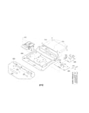 Cabinet and main frame parts