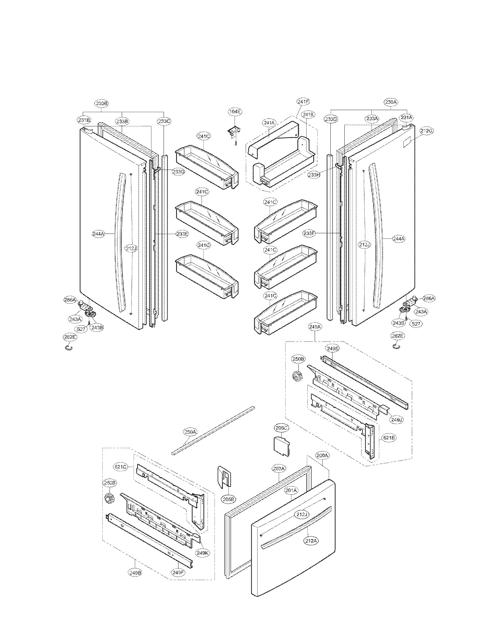 Door parts