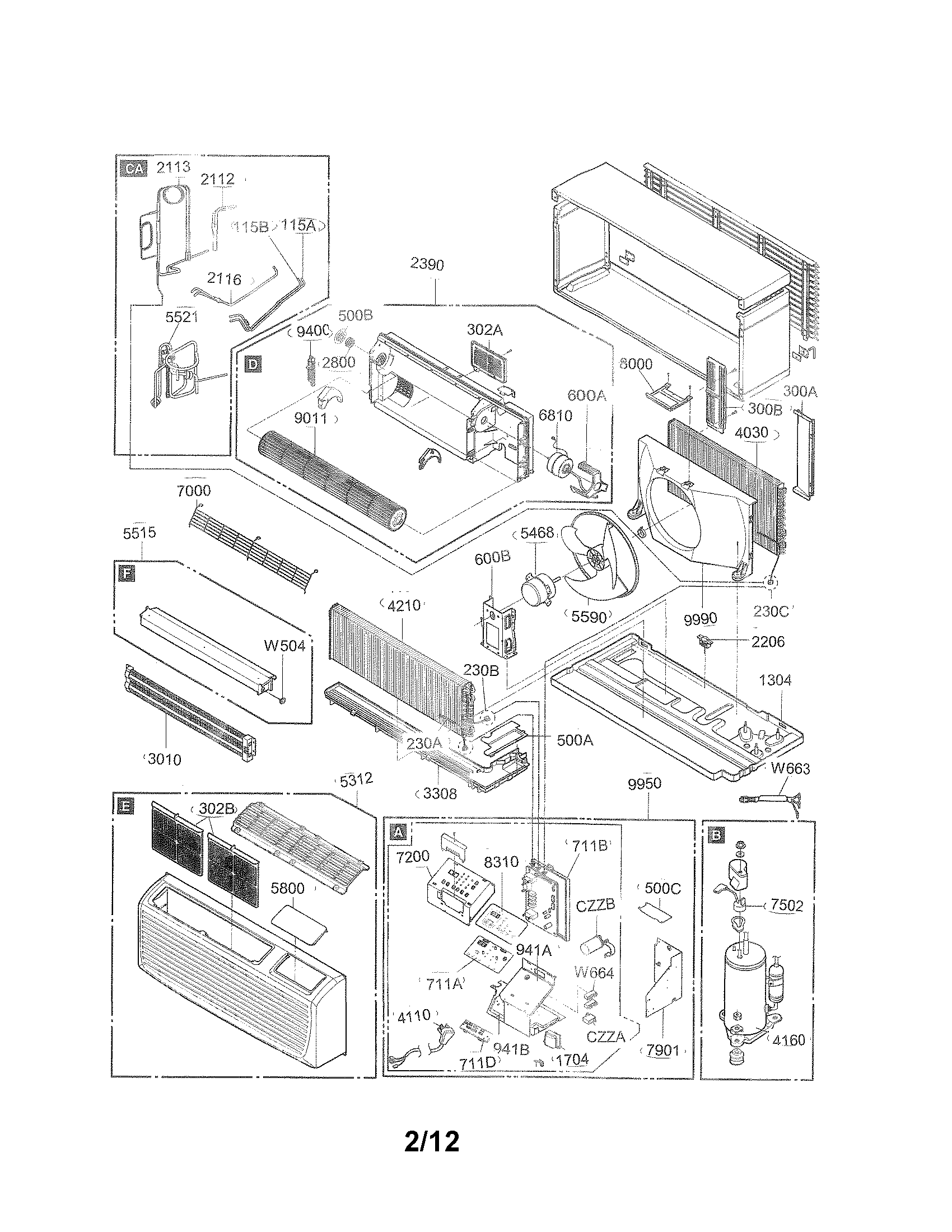 Exploded view part
