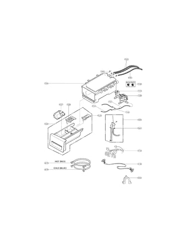Dispenser assembly parts
