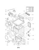 Cabinet and control panel assembly parts