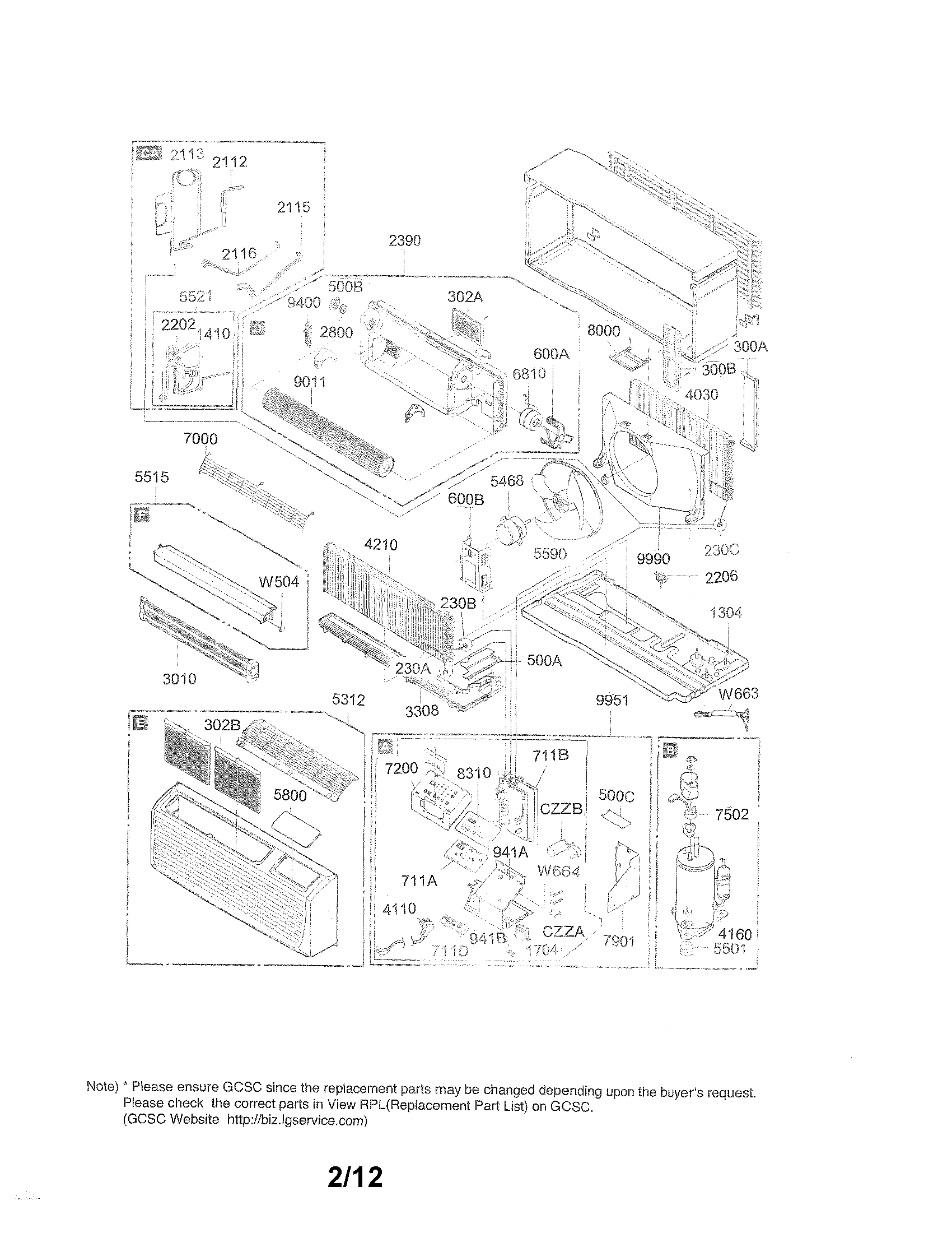 Exploded view part