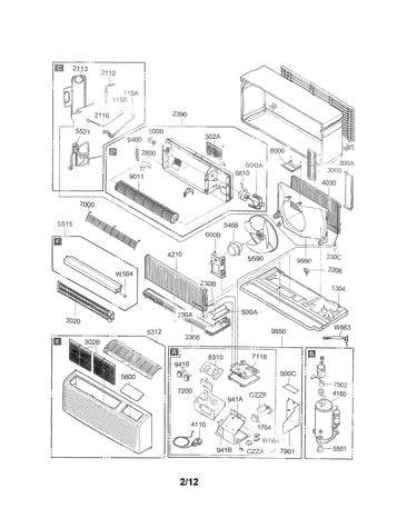 Exploded view parts