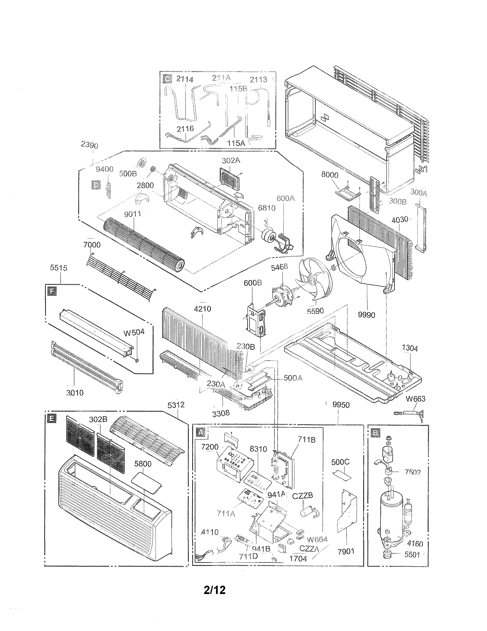 Exploded view part