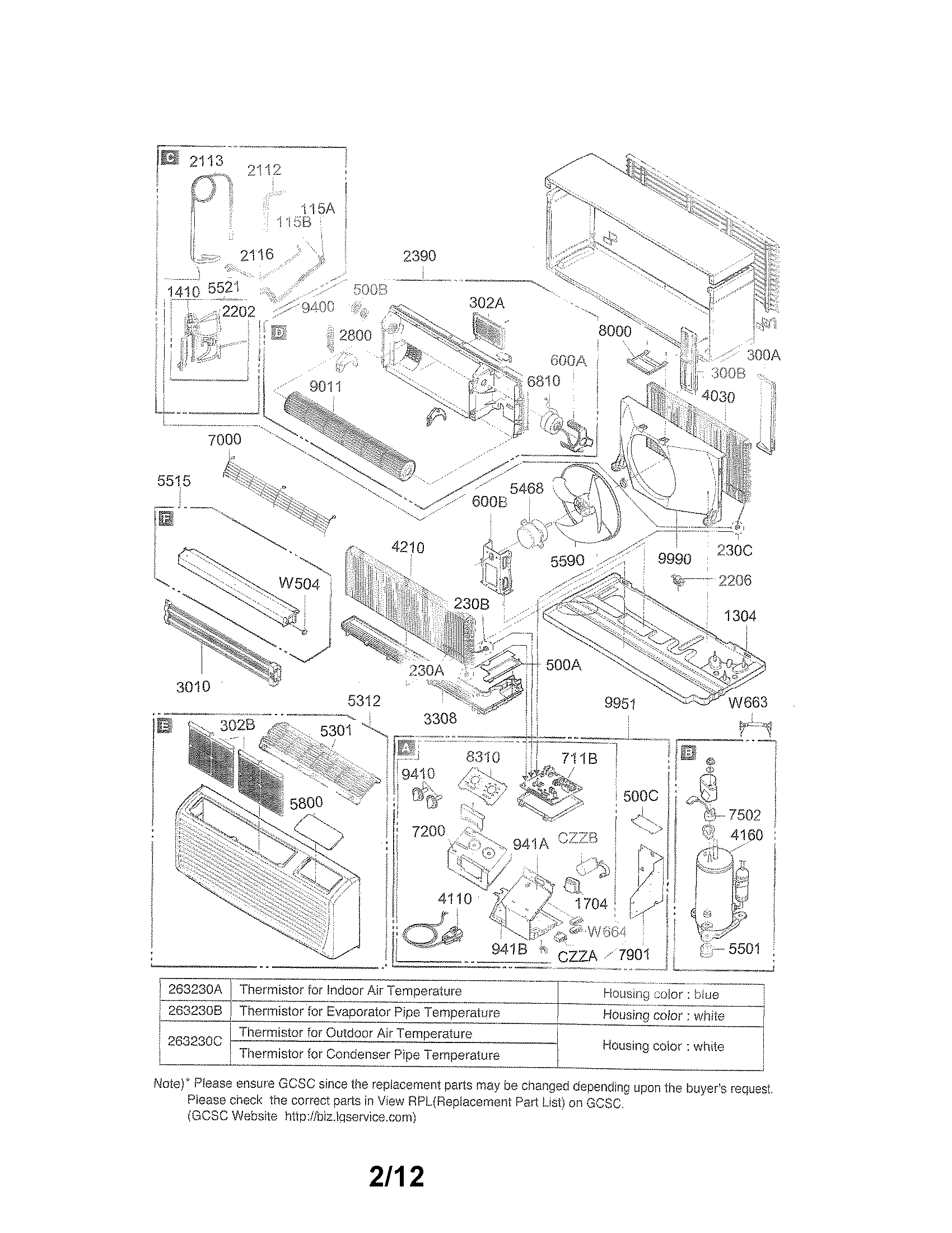 EXPLODED VIEW PARTS
