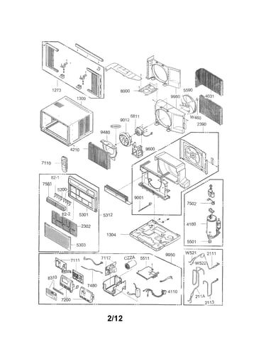 Exploded view parts