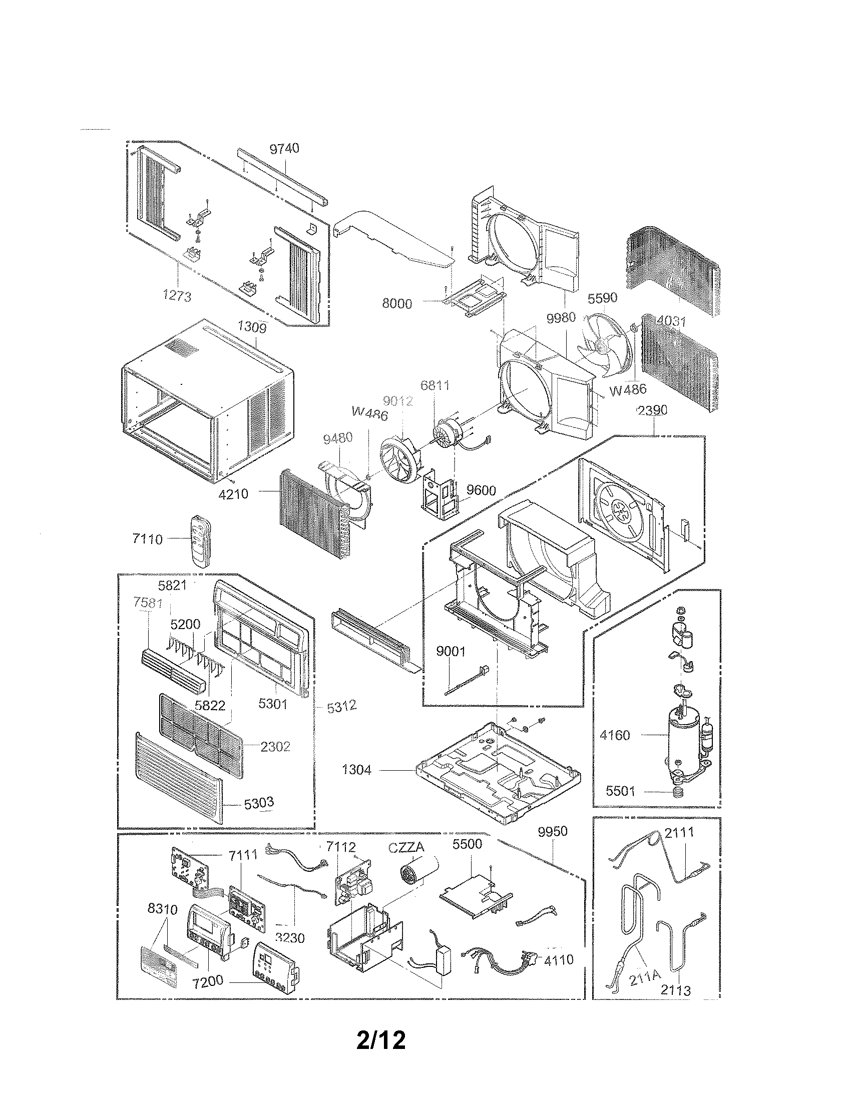 EXPLODED VIEW PARTS