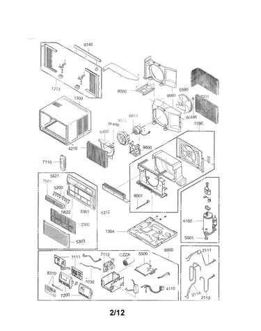 Exploded view parts