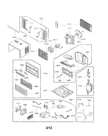 Exploded view part